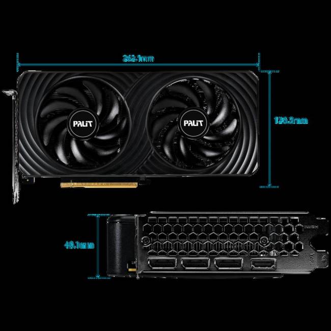 Видеокарта Palit NE65050S19P1-GB2070D — для бизнеса и офиса Видеокарта Palit NE65050S19P1-GB2070D — для бизнеса и офиса