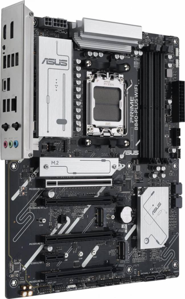 Материнская плата ASUS PRIME B840-PLUS WIFI — для бизнеса и офиса Материнская плата ASUS PRIME B840-PLUS WIFI — для бизнеса и офиса