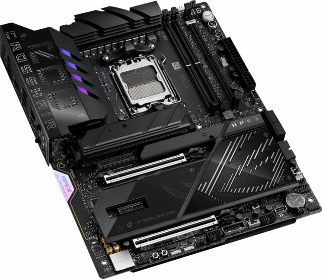 Материнская плата ASUS ROG CROSSHAIR X870E APEX — для бизнеса и офиса Материнская плата ASUS ROG CROSSHAIR X870E APEX — для бизнеса и офиса