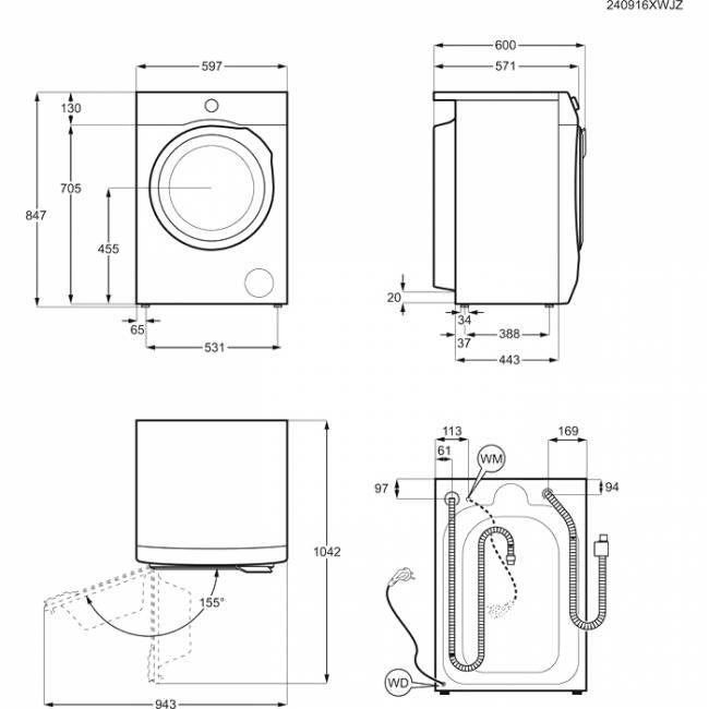 Стиральная машина ELECTROLUX Electrolux EW7W5697QE — для бизнеса и офиса Стиральная машина ELECTROLUX Electrolux EW7W5697QE — для бизнеса и офиса