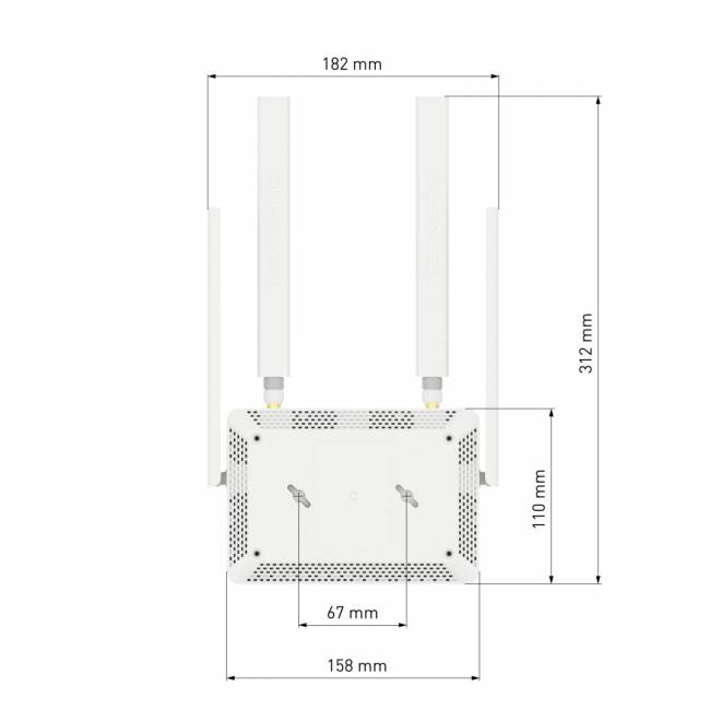 Маршрутизатор Keenetic Runner 4G (KN-2211) — для бизнеса и офиса Маршрутизатор Keenetic Runner 4G (KN-2211) — для бизнеса и офиса