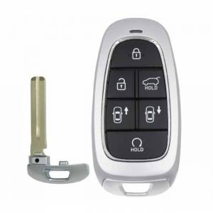 Корпус смарт ключa HYUNDAI Sonata 6 кнопок (без лого) + вставка TOY48