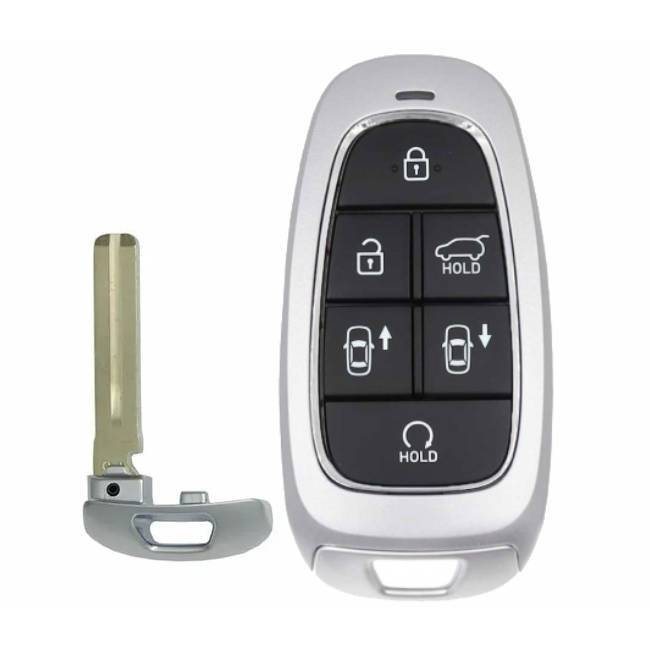 Корпус смарт ключa HYUNDAI Sonata 6 кнопок (без лого) + вставка TOY48 — для бизнеса и офиса Корпус смарт ключa HYUNDAI Sonata 6 кнопок (без лого) + вставка TOY48 — для бизнеса и офиса