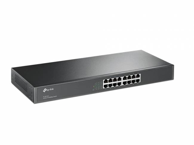 Коммутатор TP-Link TL-SF1016 — для бизнеса и офиса Коммутатор TP-Link TL-SF1016 — для бизнеса и офиса