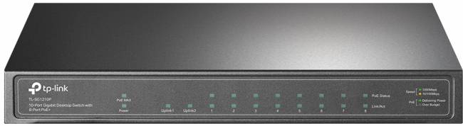 Коммутатор TP-Link TL-SG1210P — для бизнеса и офиса Коммутатор TP-Link TL-SG1210P — для бизнеса и офиса