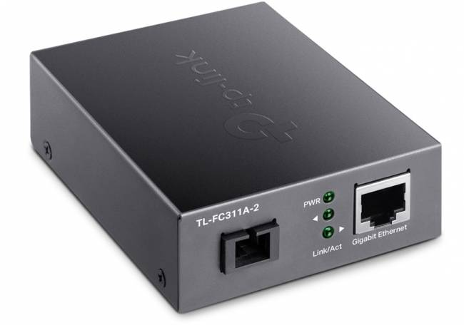 Медиаконвертер TP-Link TL-FC311A-2 — для бизнеса и офиса Медиаконвертер TP-Link TL-FC311A-2 — для бизнеса и офиса