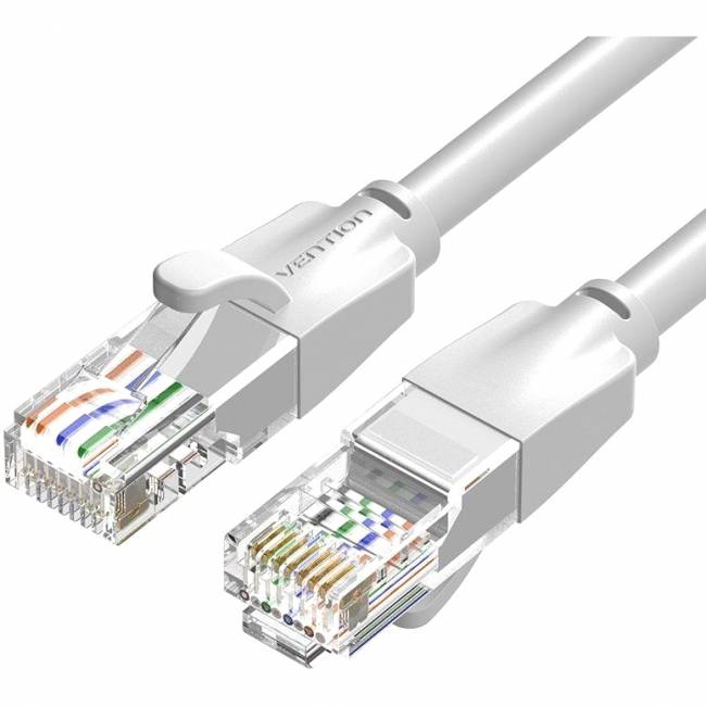 Патч-корд Vention прямой UTP cat.6, RJ45 - 1,5м. Серый Vention IBEHG — для бизнеса и офиса Патч-корд Vention прямой UTP cat.6, RJ45 - 1,5м. Серый Vention IBEHG — для бизнеса и офиса