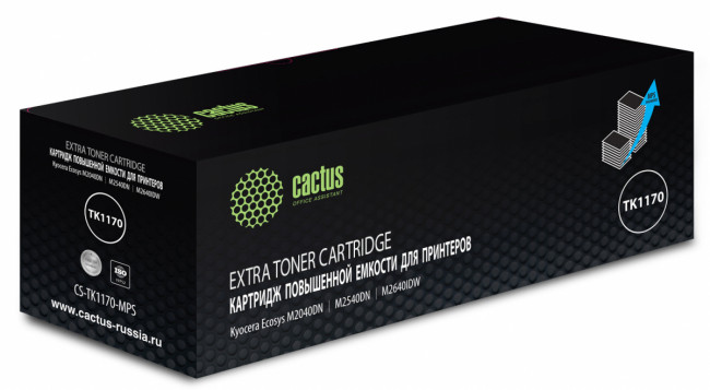 - Cactus CS-TK1170-MPS — для бизнеса и офиса