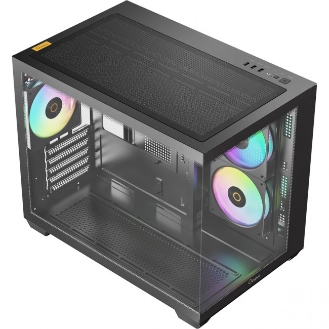Корпус ПК без блока питания Ocypus Gamma-C54-BKD300XX-GL — для бизнеса и офиса