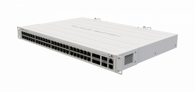 Коммутатор Mikrotik CRS354-48G-4S+2Q+RM — для бизнеса и офиса Коммутатор Mikrotik CRS354-48G-4S+2Q+RM — для бизнеса и офиса