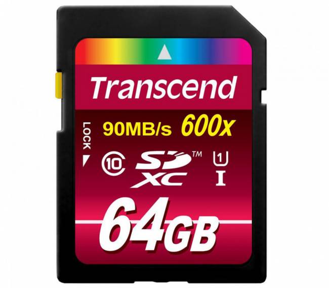 Карта памяти Transcend TS64GSDXC10U1 — для бизнеса и офиса Карта памяти Transcend TS64GSDXC10U1 — для бизнеса и офиса