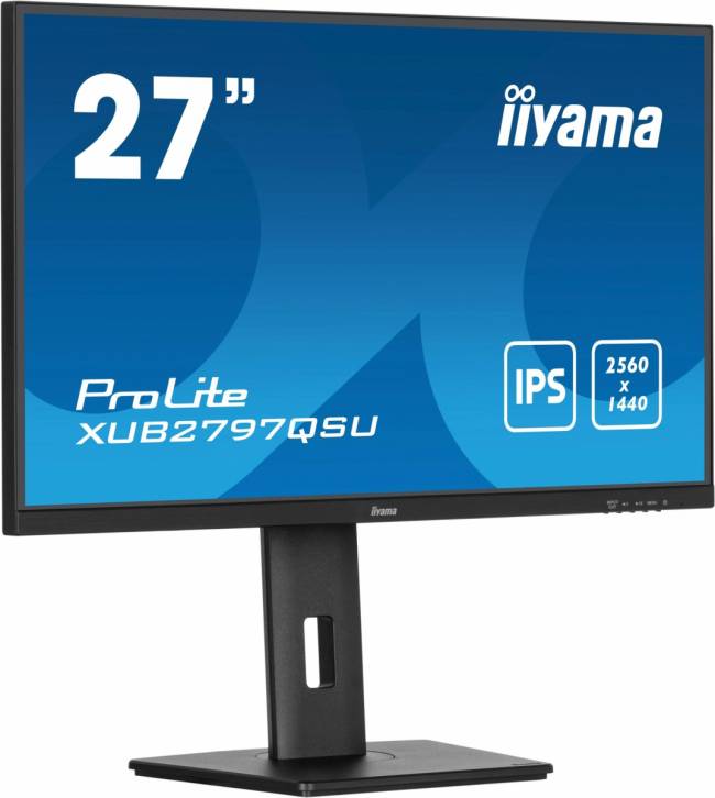 Монитор IIYAMA XUB2797QSU-B2 — для бизнеса и офиса Монитор IIYAMA XUB2797QSU-B2 — для бизнеса и офиса