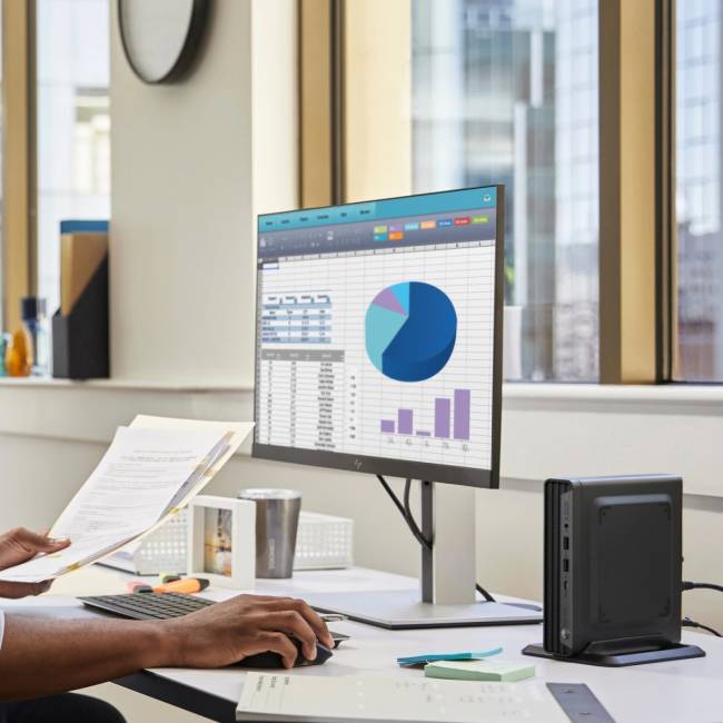 Персональный компьютер HP Pro Mini 400 G9 (935X2EA) — для бизнеса и офиса Персональный компьютер HP Pro Mini 400 G9 (935X2EA) — для бизнеса и офиса