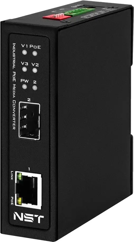 Промышленный компактный медиаконвертер NST NS-MC-1G1GX-P/I — для бизнеса и офиса Промышленный компактный медиаконвертер NST NS-MC-1G1GX-P/I — для бизнеса и офиса
