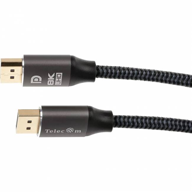 Кабель соединительный DP-DP 1.4V 8K@60Hz  1м, Telecom Pro <TCG750-1M> Кабель Telecom DisplayPort (m)/DisplayPort (m) - 1 м (TCG750-1M) — для бизнеса и офиса