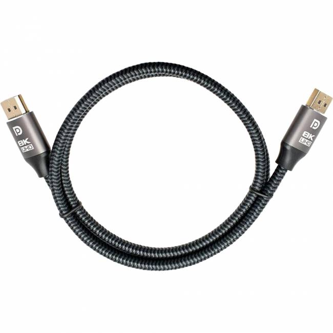 Кабель соединительный DP-DP 1.4V 8K@60Hz  1м, Telecom Pro <TCG750-1M> Кабель Telecom DisplayPort (m)/DisplayPort (m) - 1 м (TCG750-1M) — для бизнеса и офиса