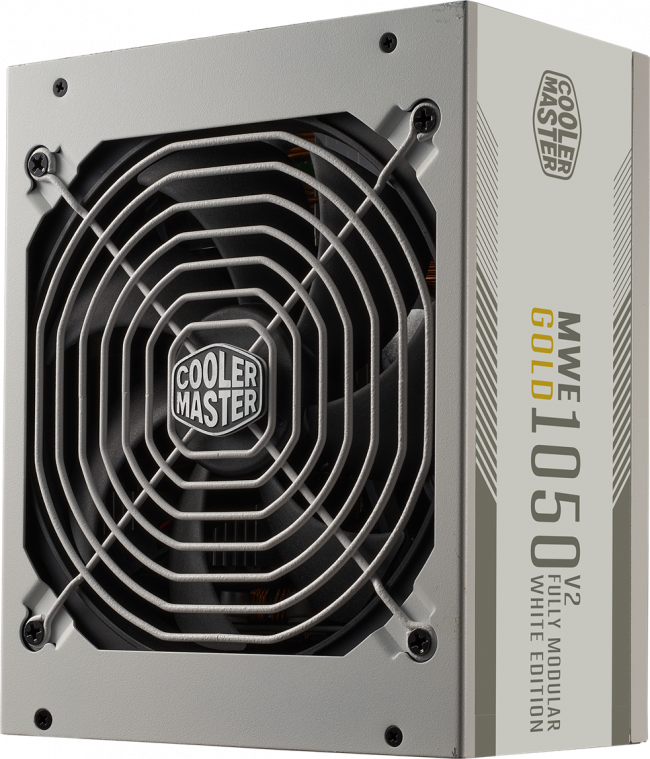 Блок питания 1050 Ватт Cooler Master MWE GOLD 1050 - V2 ATX 3.0 WHITE VERSION — для бизнеса и офиса Блок питания 1050 Ватт Cooler Master MWE GOLD 1050 - V2 ATX 3.0 WHITE VERSION — для бизнеса и офиса