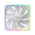 Вентилятор корпусный Geometric Future 2503RW-12 White — для бизнеса и офиса Вентилятор корпусный Geometric Future 2503RW-12 White — для бизнеса и офиса