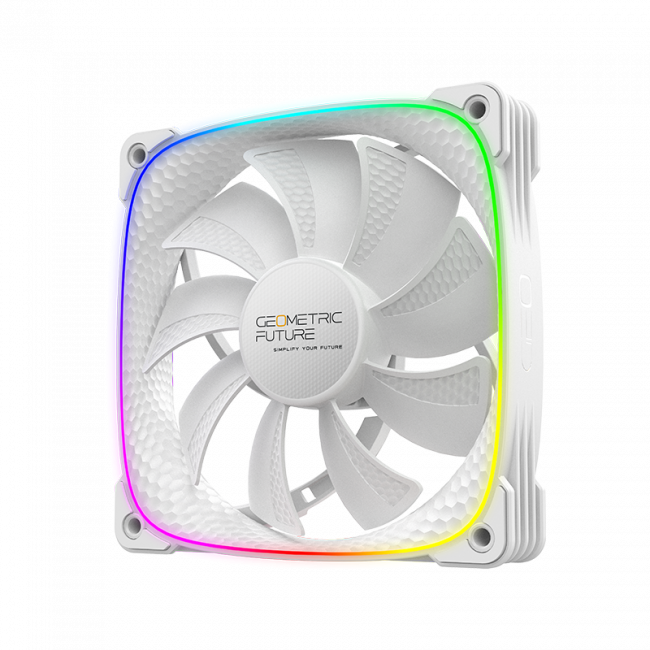 Вентилятор корпусный Geometric Future 2503RW-12 White — для бизнеса и офиса Вентилятор корпусный Geometric Future 2503RW-12 White — для бизнеса и офиса
