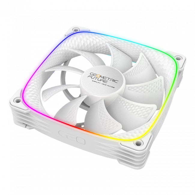 Вентилятор корпусный Geometric Future 2503RW-12 White — для бизнеса и офиса Вентилятор корпусный Geometric Future 2503RW-12 White — для бизнеса и офиса