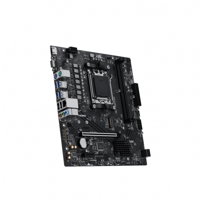 Материнская плата MSI PRO A620AM-B EVO — для бизнеса и офиса Материнская плата MSI PRO A620AM-B EVO — для бизнеса и офиса