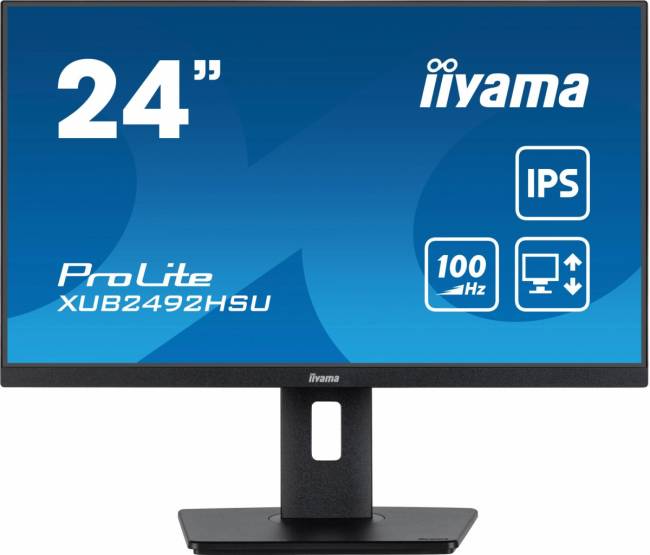 Монитор IIYAMA XUB2492HSU-B6 — для бизнеса и офиса Монитор IIYAMA XUB2492HSU-B6 — для бизнеса и офиса