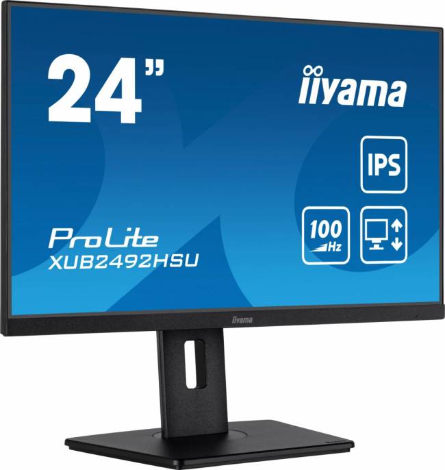 Монитор IIYAMA XUB2492HSU-B6 — для бизнеса и офиса Монитор IIYAMA XUB2492HSU-B6 — для бизнеса и офиса