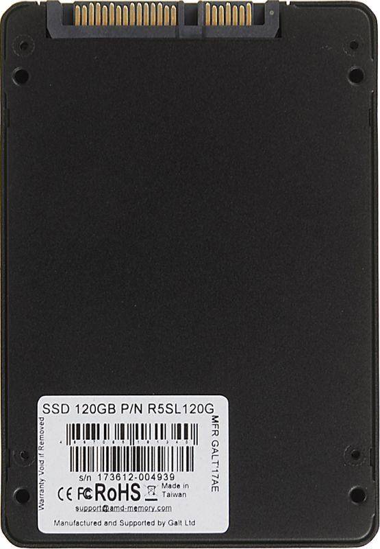 Накопитель SSD AMD R5SL120G — для бизнеса и офиса Накопитель SSD AMD R5SL120G — для бизнеса и офиса