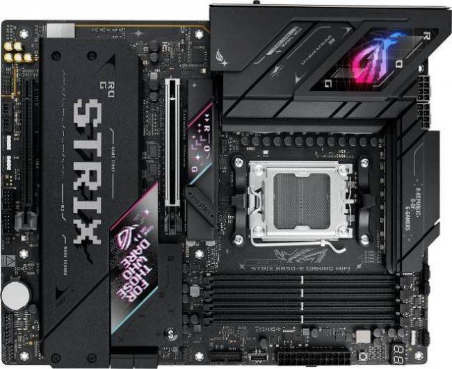 Материнская плата ASUS ROG STRIX B850-E GAMING WIFI — для бизнеса и офиса Материнская плата ASUS ROG STRIX B850-E GAMING WIFI — для бизнеса и офиса