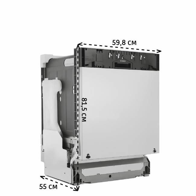 Встраиваемая посудомоечная машина BOSCH Bosch SMV25EX02E — для бизнеса и офиса Встраиваемая посудомоечная машина BOSCH Bosch SMV25EX02E — для бизнеса и офиса