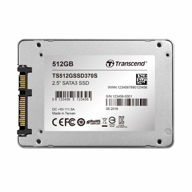 Твердотельный накопитель Transcend SSD370S TS512GSSD370S — для бизнеса и офиса Твердотельный накопитель Transcend SSD370S TS512GSSD370S — для бизнеса и офиса
