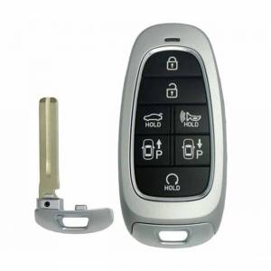 Корпус смарт ключa HYUNDAI Sonata 7 кнопок (без лого) + вставка TOY48