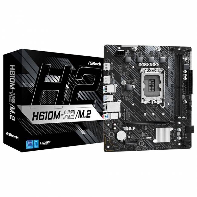 Материнская плата ASRock H610M-H2/M.2 — для бизнеса и офиса Материнская плата ASRock H610M-H2/M.2 — для бизнеса и офиса