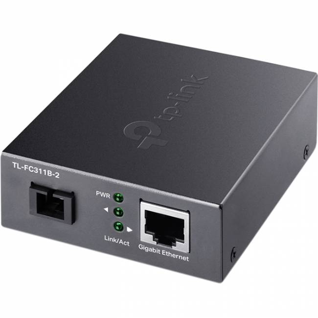 Медиаконвертер TP-Link TL-FC311B-2 — для бизнеса и офиса Медиаконвертер TP-Link TL-FC311B-2 — для бизнеса и офиса