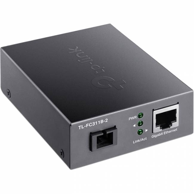 Медиаконвертер TP-Link TL-FC311B-2 — для бизнеса и офиса Медиаконвертер TP-Link TL-FC311B-2 — для бизнеса и офиса
