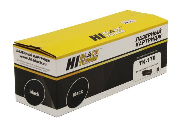 Тонер-картридж Hi-Black (HB-TK-170) для Kyocera FS-1320D/1370DN/ECOSYS P2135d, 7,2K — для бизнеса и офиса Тонер-картридж Hi-Black (HB-TK-170) для Kyocera FS-1320D/1370DN/ECOSYS P2135d, 7,2K — для бизнеса и офиса