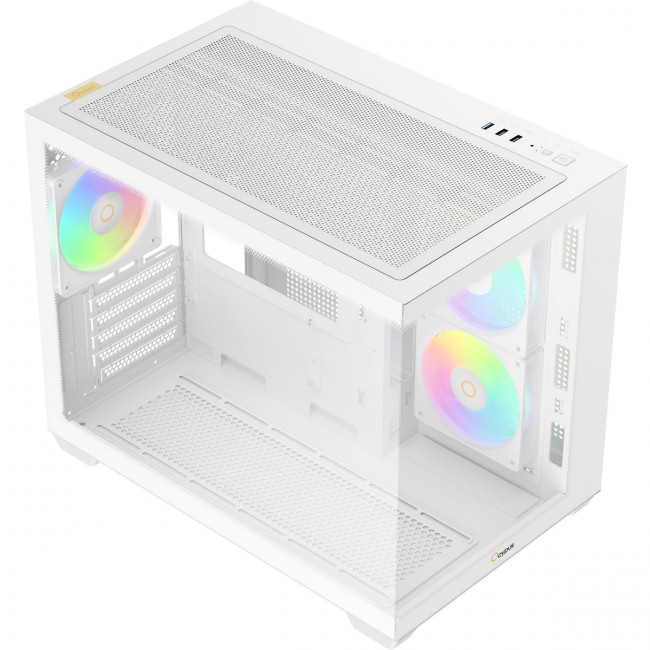 Корпус ПК без блока питания Ocypus Gamma-C54-WHD300XX-GL — для бизнеса и офиса Корпус ПК без блока питания Ocypus Gamma-C54-WHD300XX-GL — для бизнеса и офиса