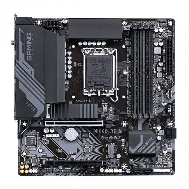 Материнская плата Gigabyte B760M GAMING X AX — для бизнеса и офиса Материнская плата Gigabyte B760M GAMING X AX — для бизнеса и офиса