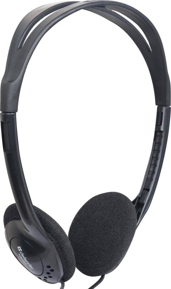 Defender Наушники накладные Aura 101 черный, кабель 1,8 м Defender Aura 101 — для бизнеса и офиса