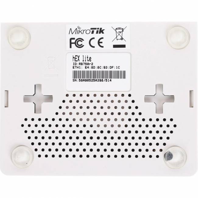 Маршрутизатор Mikrotik RB750r2 — для бизнеса и офиса