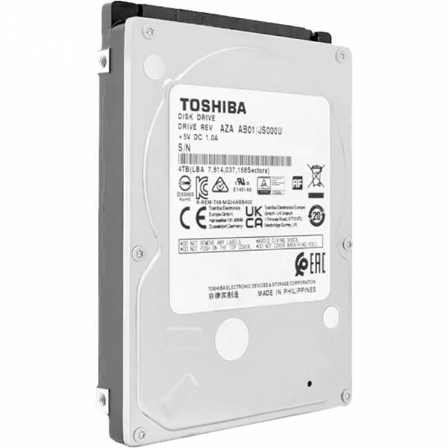 Жесткий диск Toshiba 4Tb (MQ04ABB400R) — для бизнеса и офиса Жесткий диск Toshiba 4Tb (MQ04ABB400R) — для бизнеса и офиса