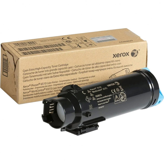 Тонер-картридж экстра-повышенной емкости, голубой, 4300 стр. Xerox 106R03693 — для бизнеса и офиса