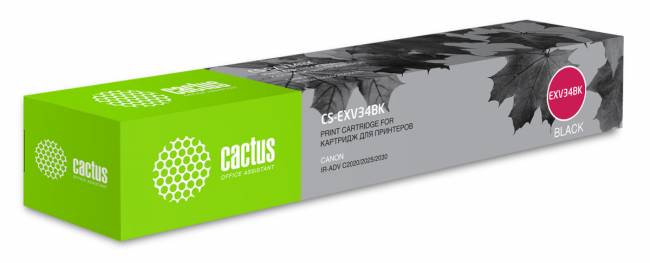 - Cactus CS-EXV34BK — для бизнеса и офиса - Cactus CS-EXV34BK — для бизнеса и офиса