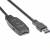 Кабель-адаптер USB3.0-repeater, удлинительный активный <Am-->Af> 15м Aopen/qust<ACU827A-15M> Кабель AOpen 15 м (ACU827A-15M) — для бизнеса и офиса