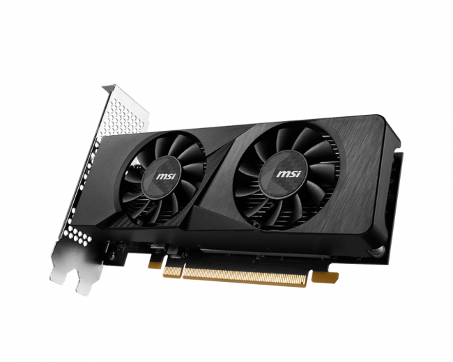 Видеокарта MSI GeForce RTX 3050 LP — для бизнеса и офиса Видеокарта MSI GeForce RTX 3050 LP — для бизнеса и офиса