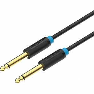Кабель Vention аудио Jack 6,35 mm M/6.35 M - 2 м Кабель Vention jack 6.35 mm(m)/jack 6.35 mm(m) - 2 м (BAABH)