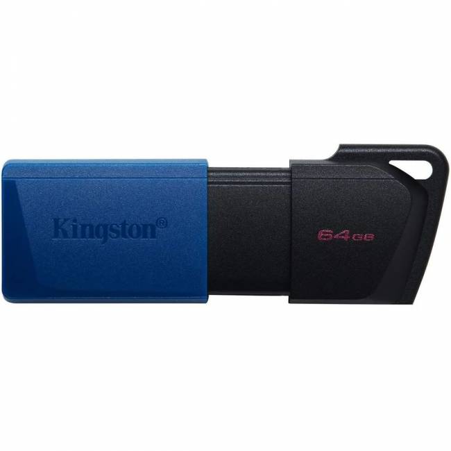 Флэш USB Kingston 64GB USB 3.2 Gen 1 DataTraveler Exodia M (Black + Blue) Kingston DTXM/64GB 64GB USB 3.2 Gen 1 — для бизнеса и офиса Флэш USB Kingston 64GB USB 3.2 Gen 1 DataTraveler Exodia M (Black + Blue) Kingston DTXM/64GB 64GB USB 3.2 Gen 1 — для бизнеса и офиса