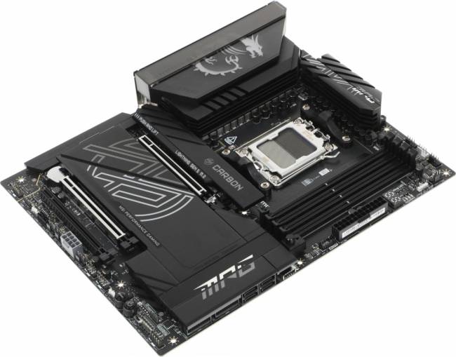 Материнская плата MSI MPG X870E CARBON WIFI — для бизнеса и офиса Материнская плата MSI MPG X870E CARBON WIFI — для бизнеса и офиса
