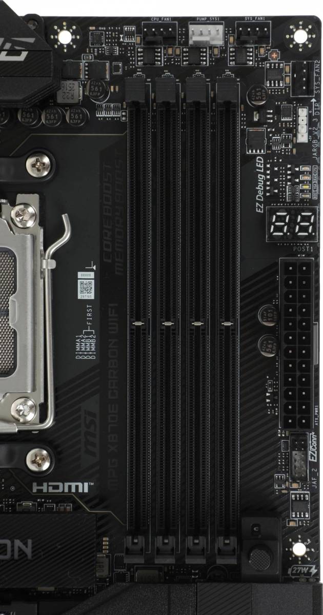 Материнская плата MSI MPG X870E CARBON WIFI — для бизнеса и офиса Материнская плата MSI MPG X870E CARBON WIFI — для бизнеса и офиса