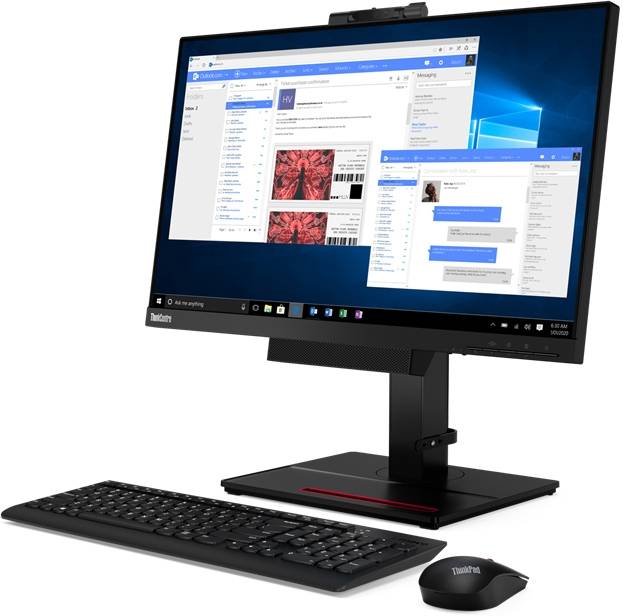Монитор Lenovo ThinkCentre Tiny-In-One 24 Gen 4 — для бизнеса и офиса Монитор Lenovo ThinkCentre Tiny-In-One 24 Gen 4 — для бизнеса и офиса
